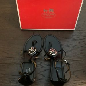 Coach ankle strap Sandals